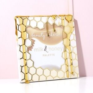 BEAUTY BAKERIE MILK & HONEY Women's Highlighter‎ Palette.